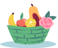 Cestas de frutas
