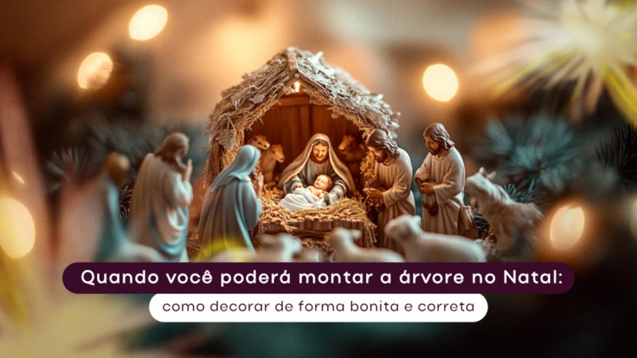 quando montar arvore de Natal