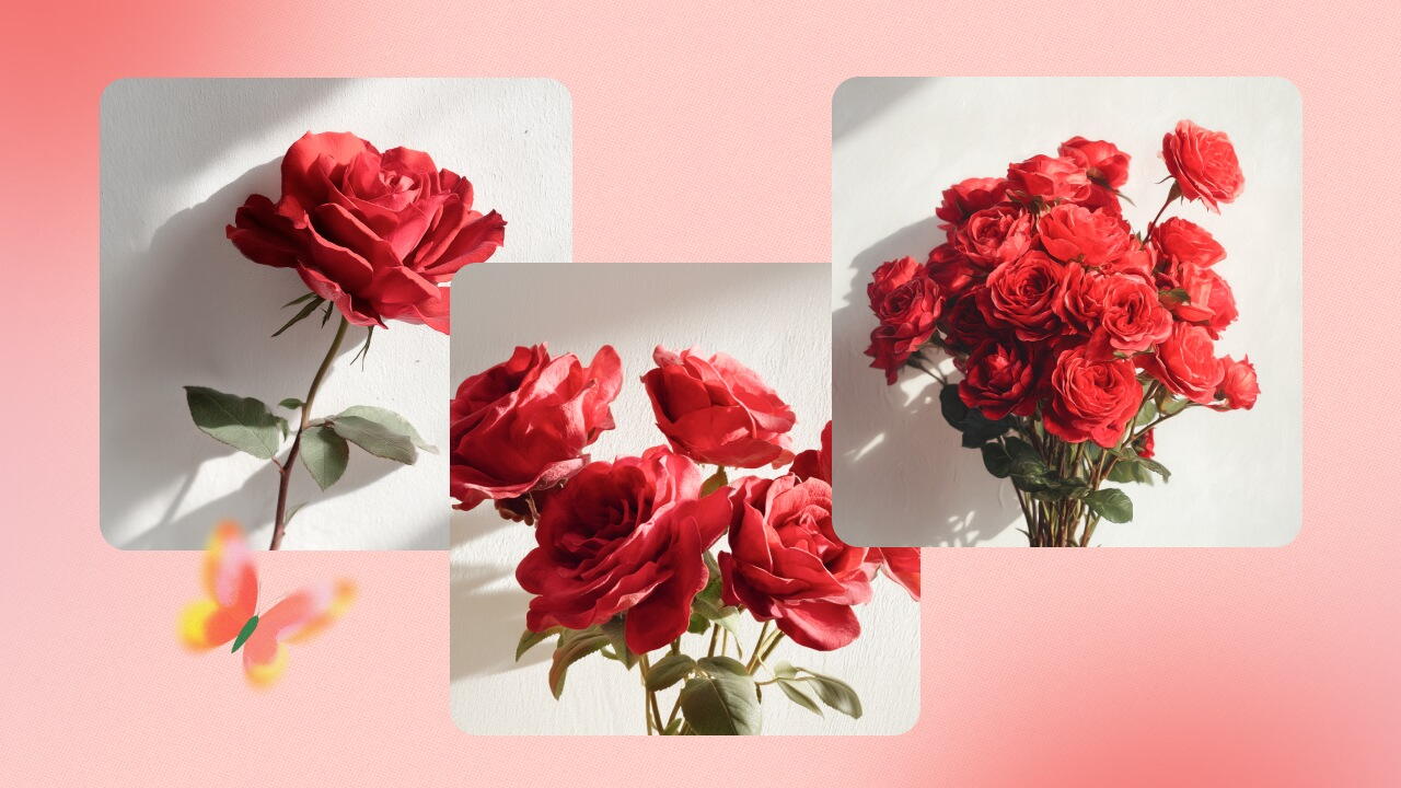 significado de 3 rosas vermelhas