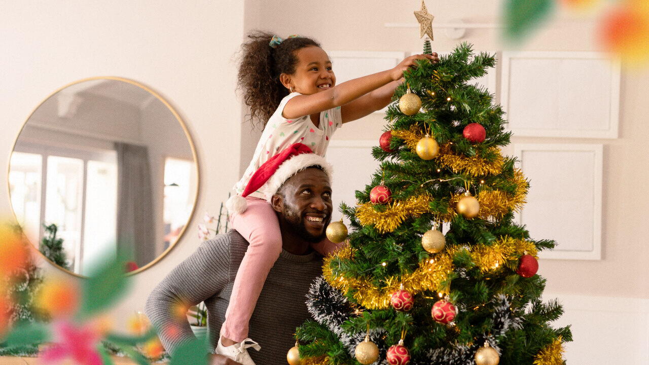 como montar uma árvore de natal