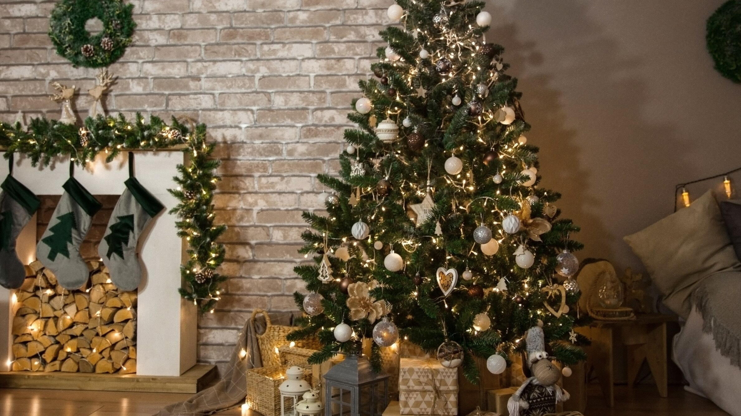ideias de decoração de árvore de natal