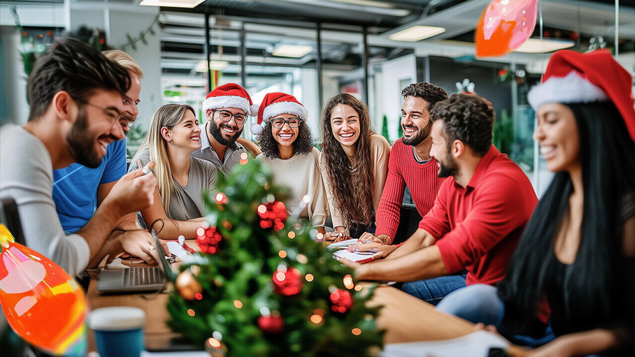 como montar uma cesta de natal para funcionários