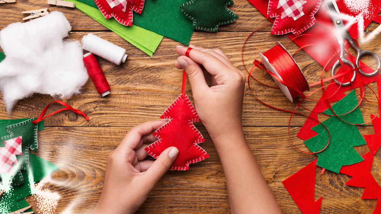 como fazer enfeites de natal