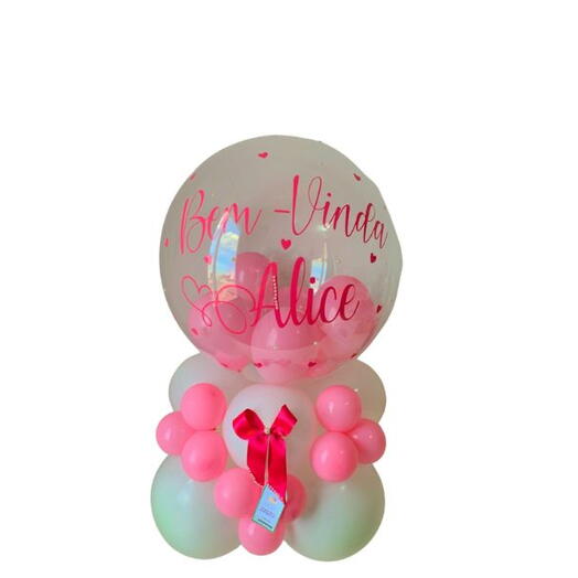 Arranjo de balões para Maternidade