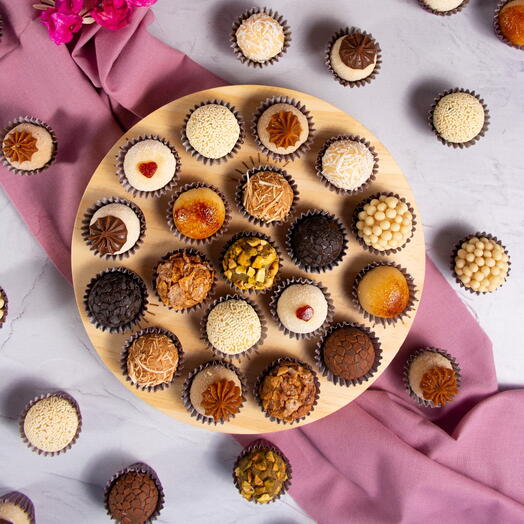 Caixa com 12 Brigadeiros Gourmet