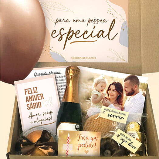 Box Especial - Presente de Aniversario Personalizado