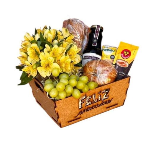 Cesta Aniversario Feliz