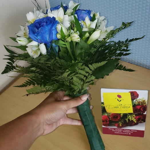Bouquet de  iva Azul