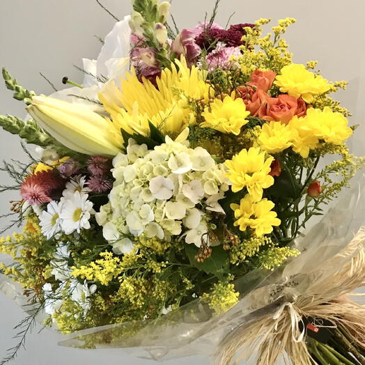 bouquet mix de flores e cores diversas GG