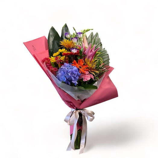 ramalhete mix flores cores diversas M