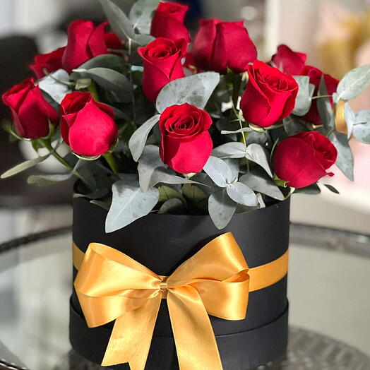 Box de Rosas Amor em Vermelho