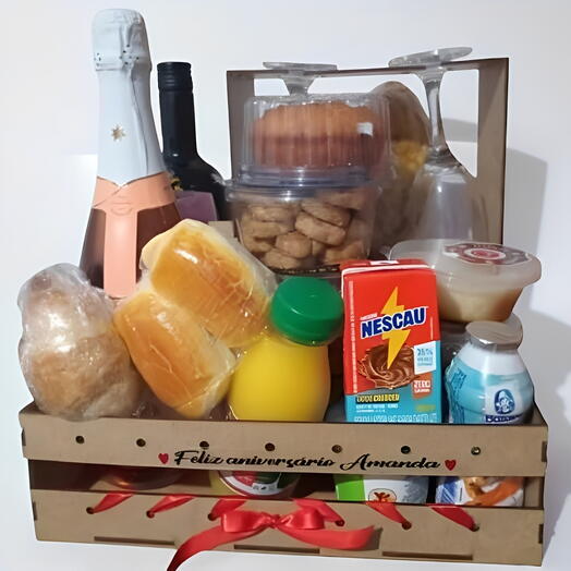 Cesta Adega Super Luxo