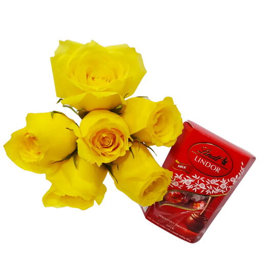 Rosas Amarelas   Lindt