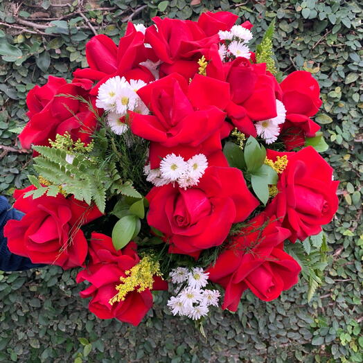 Buquê de 12 Rosas