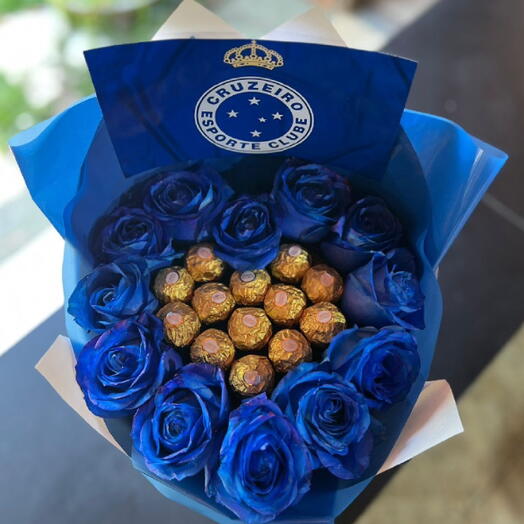 Buquê Do Cruzeiro com Ferrero Rocher e Espuma Hidratante