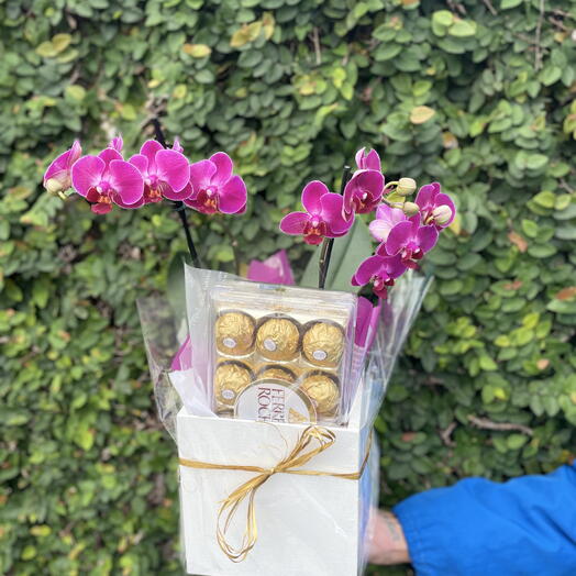 Box orquidea ferrero