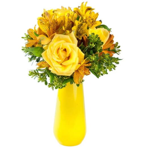 Arranjo de Flores Amarelas – Danubia