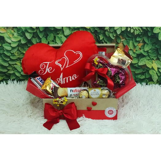 Box de Chocolate Love