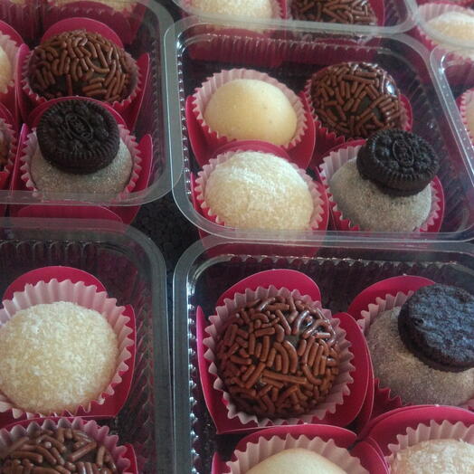 Caixa de brigadeiro