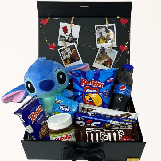 Caixa Episodio Favorito - (LotusFlix) - Stitch - Fotos Polaroids