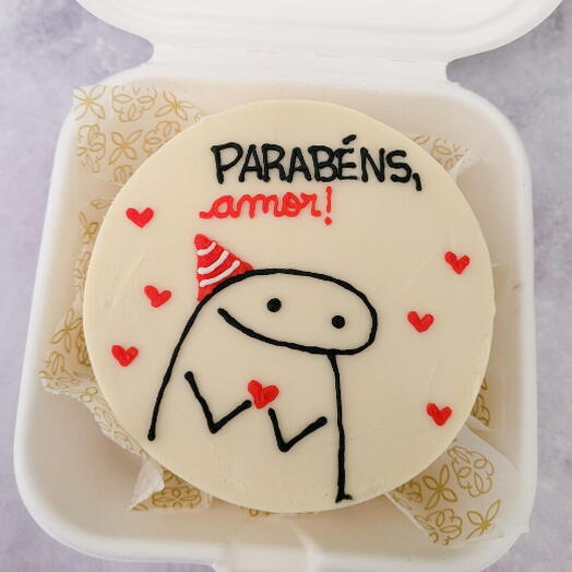 Bento Cake "Parabens Amor"
