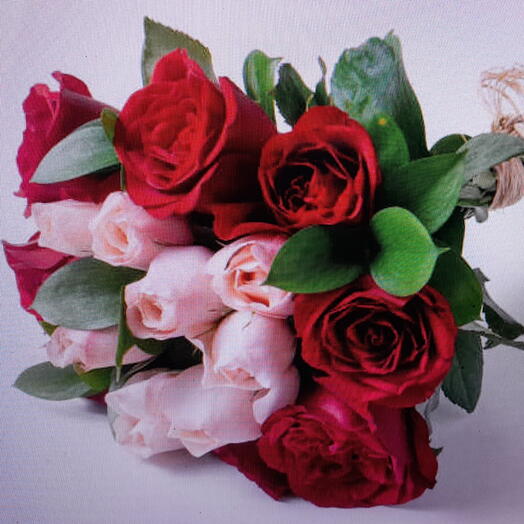 Buquê Toque de Amor 15 rosas