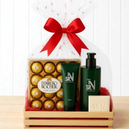 Cesta Cosmetica C/ 12 Ferreiro Rocher