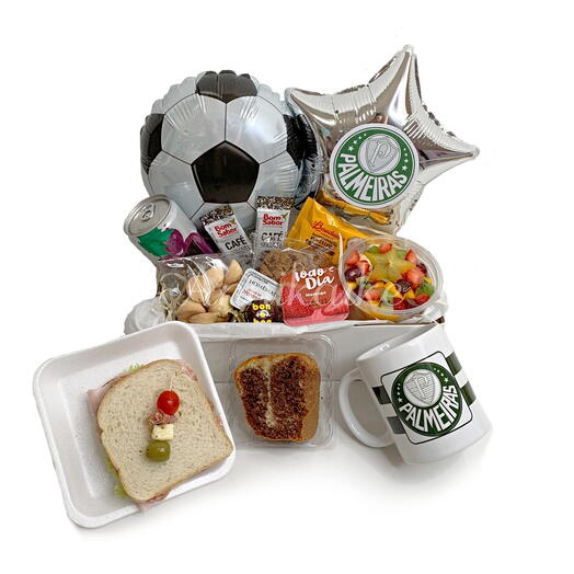 Cesta de Cafe Time do Palmeiras