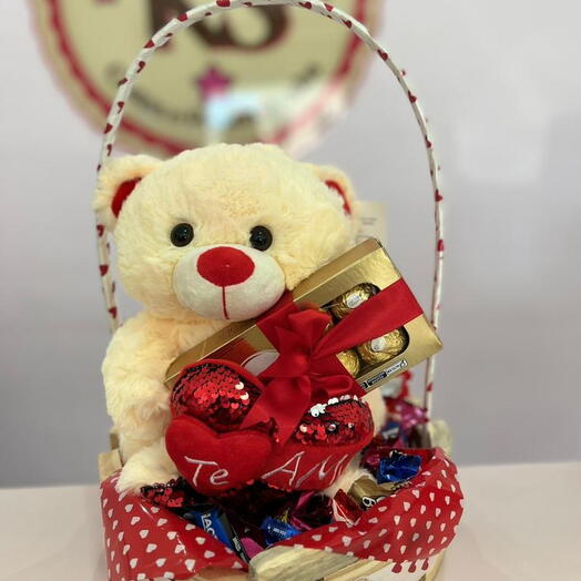 Cesta amor perfeito
