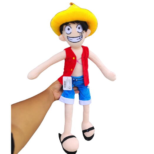 Boneco pelucia Luffy One Piece