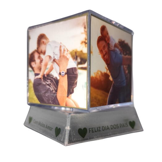 Cubo de Fotos Giratorio - Personalizado