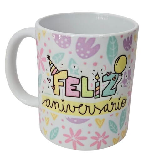 Caneca Feliz Aniversario