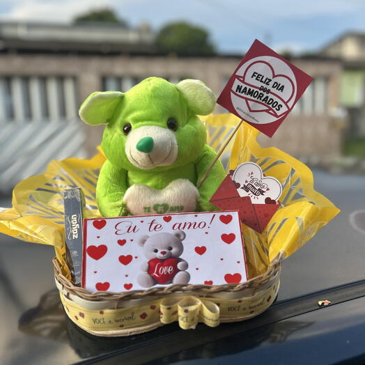 Dia dos namorados / Ursinho verde